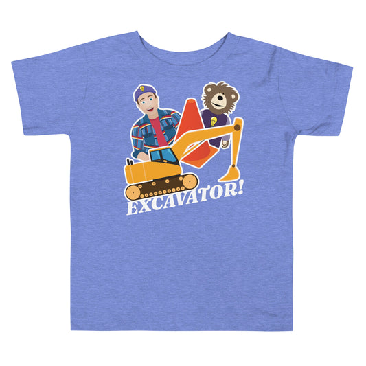 Toddler - EXCAVATOR! Tee